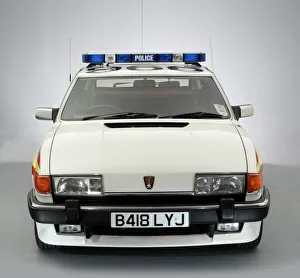 <b class=qtipBold><figcaption>1984 Rover SD1 Police car</figcaption></b><br><em>© National Motor Museum</em> 1984 Rover SD1 Police car