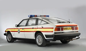 Images Dated 4th January 2008: 1984 Rover SD1 Police car