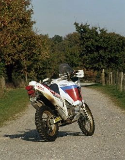 Motor Bike Prints: 1991 Honda 750 Africa Twin