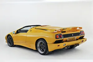 Yellow Prints: 1996 Lamborghini Diablo VT Roadster