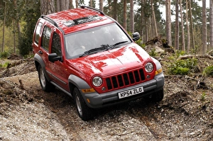 American Car Prints: 2004 Jeep Cherokee