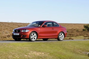 BMW driving in