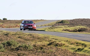 BMW driving in