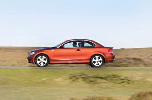 BMW driving in