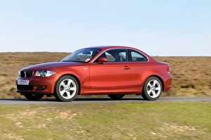 BMW driving in