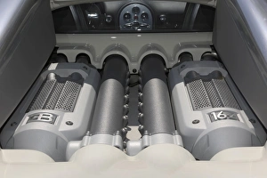 2009 Bugatti Veyron Grand Sport engine 2009 Bugatti Veyron Grand Sport engine