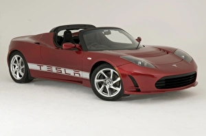 American Car Prints: 2010 Tesla Roadster