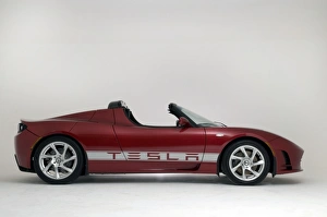 American Car Prints: 2010 Tesla Roadster