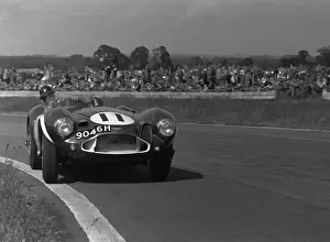 : Aston Martin DB3S Peter Blond, Goodwood Whit Monday meeting 10 / 06 / 1957