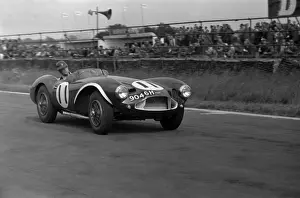 : Aston Martin DB3S Peter Blond, Goodwood Whit Monday meeting 10 / 06 / 1957
