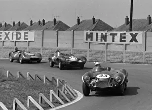 Aston Martin DB3S Roy Salvadori, Aintree BARC 100 International 23/06/1956