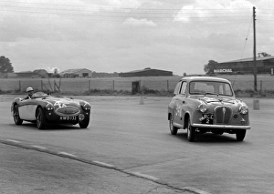Austin A35 750MC 6 hour relay race Silverstone 17.8.57.CD5591-24