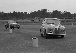 Austin A35 750MC 6 hour relay race Silverstone 17.8.57