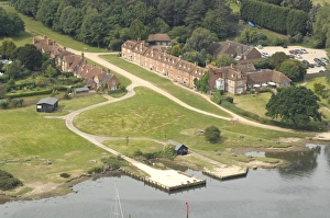 Aerial View ot the Beaulieu river
