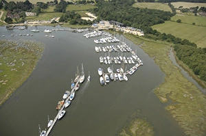 Aerial View ot the Beaulieu river