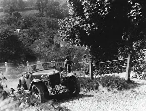 BRU 801 1933 MG K1 Ibberton Hill Climb