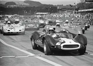 Bruce McLaren in Cooper-Oldsmobile, Goodwood 1964