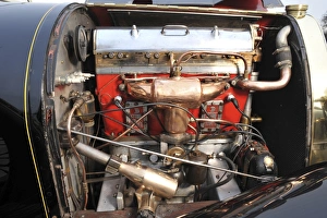 Bugatti T18 Black Bess engine