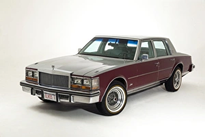 American Car Prints: Cadillac Seville 1976, The last car owned by Elvis Presley