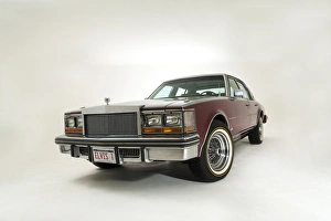 American Car Prints: Cadillac Seville 1976, The last car owned by Elvis Presley