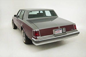 American Car Prints: Cadillac Seville 1976, The last car owned by Elvis Presley