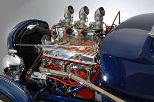 Coffee Grinder 1930 Ford A Custom Car engine