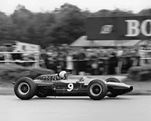 Formula One Prints: Cooper Coventry- Climax. Bruce McLaren 1965 British Grand Prix