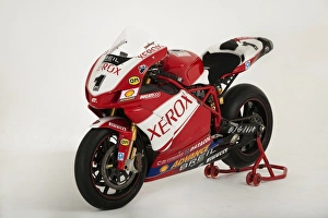 Motorcycle Prints: E01525 2006 Ducati 999 XEROX Superbike