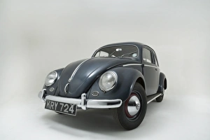 Classic Car Prints: E01540 1953 Volkswagen Beetle
