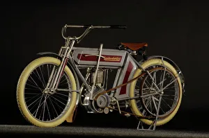 Motor Bike Prints: Excelsior single