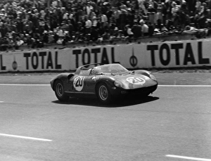 Ferrari 275P 1964 Le Mans 24 hours winner. Jean Guichet - Nino Vaccarella Ferrari 275P 1964 Le Mans 24 hours winner. Jean Guichet - Nino Vaccarella