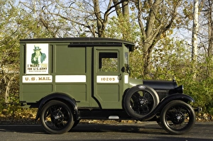 Green Prints: Ford Delivery van