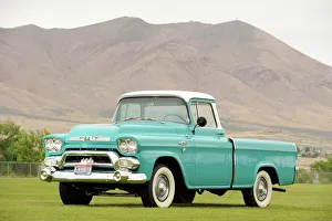 Simon Clay Prints: GMC pickup 1958