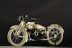 Vintage Motorbike Prints: Henderson four