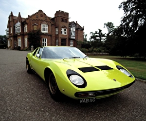 Images Dated 2009 May: Lamborghini Miura 1968