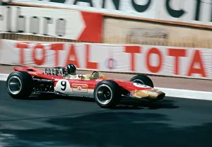 Lotus 49 Gold Leaf, Graham Hill. 1968 Monaco Grand Prix