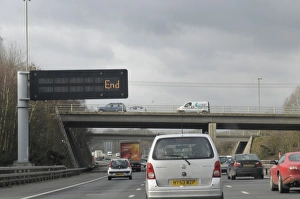 Images Dated 2011 January: M27 Motorway Matrix