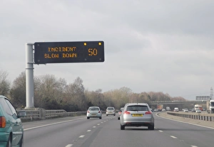 Road Prints: M27 Motorway Matrix