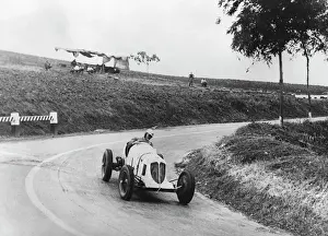 Racing Prints: Maserati -Straight 8cm 2. 9 1934 Pescara Coppa Acerbo