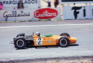 Formula One Prints: McLaren Ford, Bruce McLaren 1968 Dutch Grand Prix