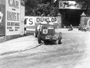Classic Car Prints: MG K3 Magnette Mannin Beg Isle of Man 1933