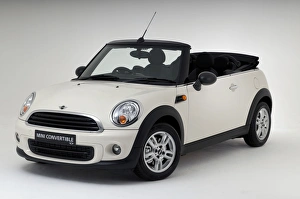 Images Dated 30th November 2011: Mini One convertible 2011