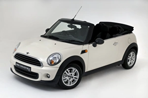 Images Dated 30th November 2011: Mini One convertible 2011