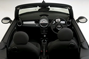 Convertible Prints: Mini One convertible 2011 interior