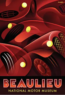 National Motor Museum, Beaulieu poster artwork National Motor Museum, Beaulieu poster artwork