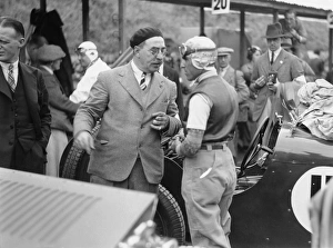 Racing Prints: Nuvolari with his MG K3 Magnette at 1933 Ulster TT