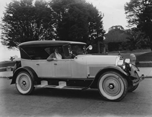 American Car Prints: Peerless 5-4 litre tourer v8 1924-5