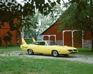 American Car Prints: Plymouth Superbird 1970