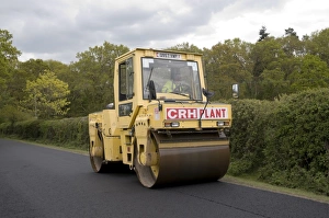 Images Dated 2010: Road resurfacing