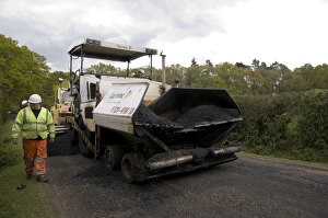 Road resurfacing
